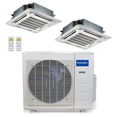 Mrcool 36K BTU Ductless Mini-Split Air Conditioner/Heat Pump, 16 ft. MULTI236HP230CC03AKIT16